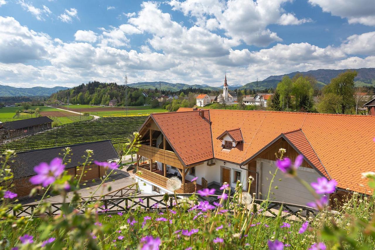Apartments Tourist Farm Matijovc ゴレンスカ地方 エクステリア 写真